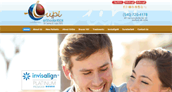Desktop Screenshot of drlupiortho.com